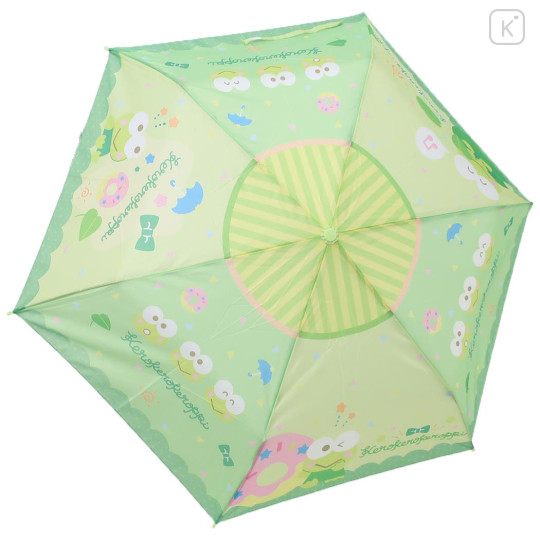Japan Sanrio Folding Umbrella - Keroppi : Donut - 2