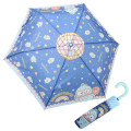 Japan Sanrio Folding Umbrella - Hangyodon : Star Night - 1