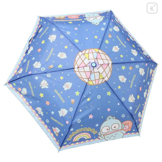 Japan Sanrio Folding Umbrella - Hangyodon : Star Night - 2