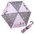 Japan Sanrio Folding Umbrella - Kuromi : KUROMIfy the World - 1