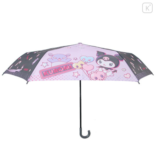 Japan Sanrio Folding Umbrella - Kuromi : KUROMIfy the World - 3