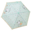 Japan Sanrio Folding Umbrella - Pochacco : Carrot Mint - 2