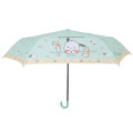 Japan Sanrio Folding Umbrella - Pochacco : Carrot Mint - 3