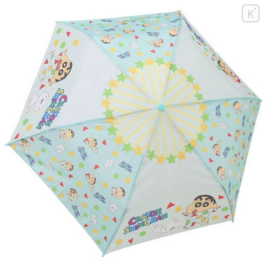 Japan Crayon Shin-chan Folding Umbrella - Shinnosuke Nohara : Pajama Mint - 2