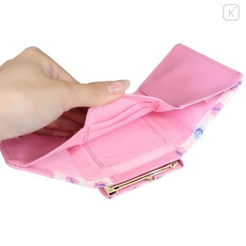 Japan Peko Chan Clasp Trifold Wallet - Milky Candy Pink - 4
