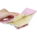 Japan Peko Chan Clasp Trifold Wallet - Milky Candy Pink Blue - 4