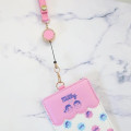 Japan Peko Chan Pass Case Card Holder & Reel - Milky Candy Pink - 4