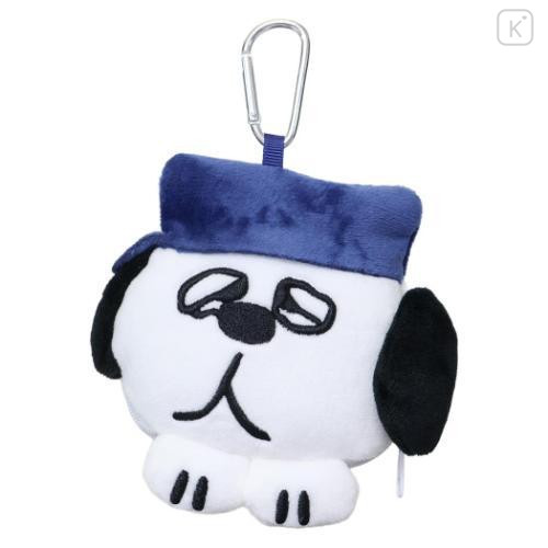 Japan Peanuts Eco Shopping Bag & Mascot Pouch - Olaf : Brother Light Blue - 4