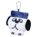 Japan Peanuts Eco Shopping Bag & Mascot Pouch - Olaf : Brother Light Blue - 4