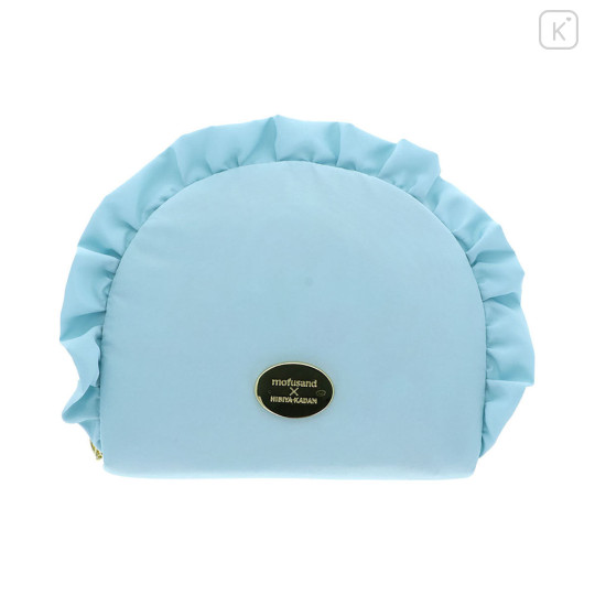 Japan Mofusand Hibiya Kadan Frill Pouch - Bloom - 3