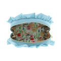 Japan Mofusand Hibiya Kadan Frill Pouch - Bloom - 5