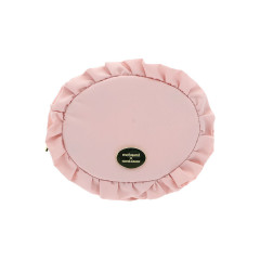 Japan Mofusand Hibiya Kadan Frill Mini Pouch - Sakura