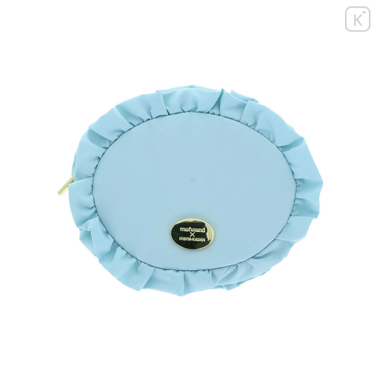 Japan Mofusand Hibiya Kadan Frill Mini Pouch - Bloom - 3