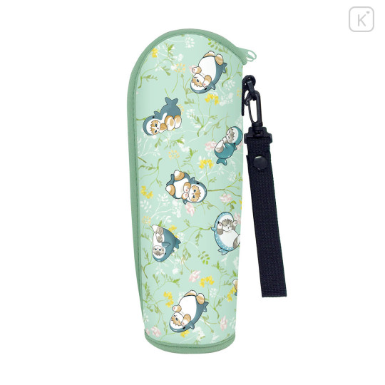 Japan Mofusand Hibiya Kadan Soft Bottle Case - Shark Cat - 1