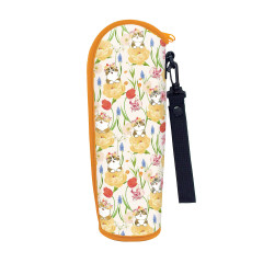 Japan Mofusand Hibiya Kadan Soft Bottle Case - Spring