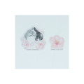 Japan Mofusand Hibiya Kadan Transparent Sticky Notes - Blue - 4