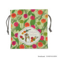 Japan Mofusand Hibiya Kadan Drawstring Bag (M) - Dahlia - 1