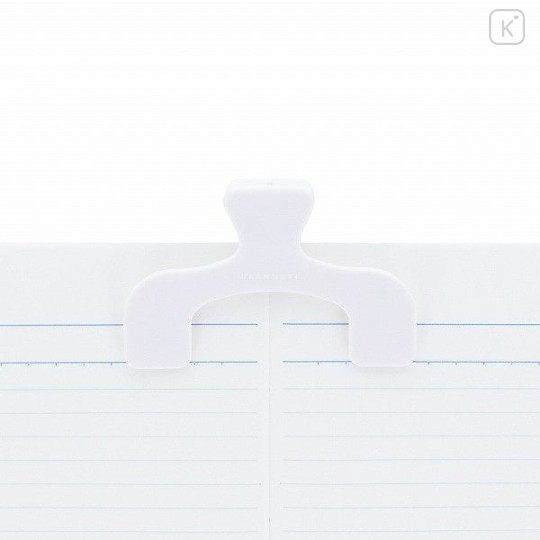 Japan Ukanmuri Book Clip Petit - Silent White - 2