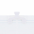 Japan Ukanmuri Book Clip Petit - Silent White - 2