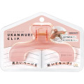 Japan Ukanmuri Book Clip - Sunset Cheek Clear Pink - 1