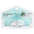 Japan Ukanmuri Book Clip - Morning Soda Clear Blue - 1