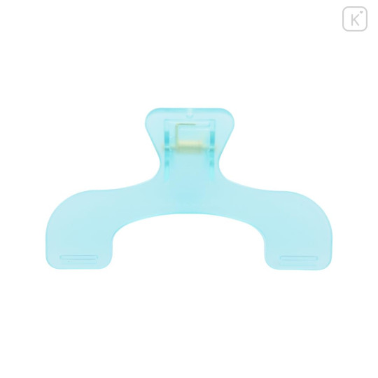 Japan Ukanmuri Book Clip - Morning Soda Clear Blue - 3