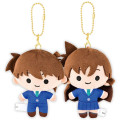 Japan Detective Conan Mascot Holder Connecting Set - Shinichi & Ran - 1
