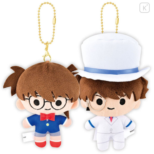 Japan Detective Conan Mascot Holder Connecting Set - Conan & Kid - 1