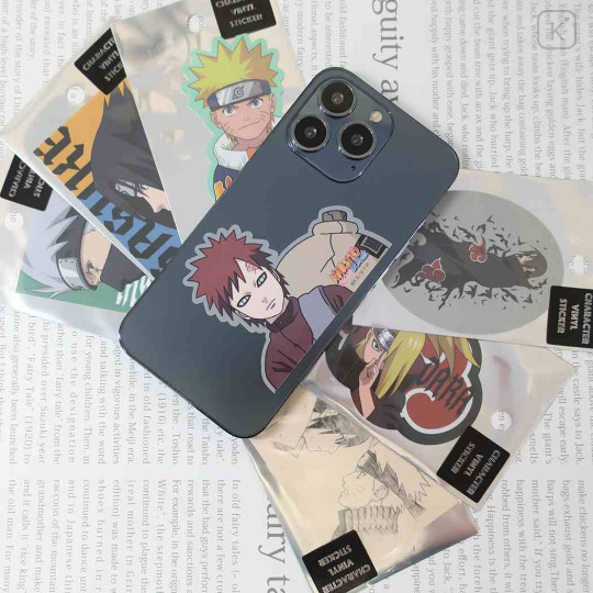 Japan Naruto Die-cut Vinyl Sticker - Sasuke Side Face - 2
