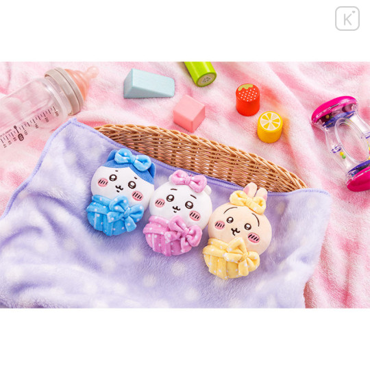 Japan Chiikawa Mini Mascot Holder - Chiikawa : Squeeze Swaddle - 2