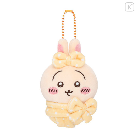 Japan Chiikawa Mini Mascot Holder - Usagi : Squeeze Swaddle - 1