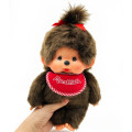 Japan Monchhichi Premium Standard Plush Toy (M) - Monchhichi-chan Brown Girl - 2