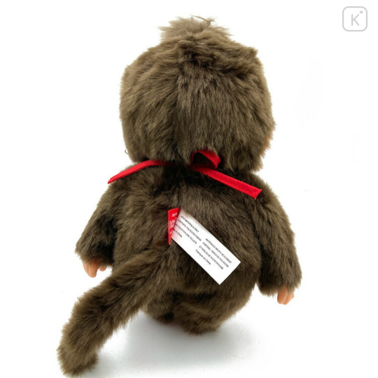 Japan Monchhichi Premium Standard Plush Toy (M) - Monchhichi-chan Brown Girl - 3