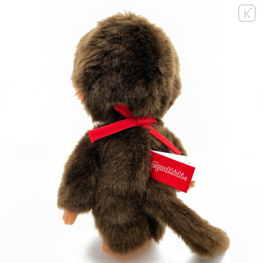 Japan Monchhichi Premium Standard Plush Toy (S) - Monchhichi-kun Brown Boy - 3