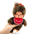 Japan Monchhichi Premium Standard Plush Toy (S) - Monchhichi-chan Brown Girl - 2