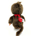 Japan Monchhichi Premium Standard Plush Toy (S) - Monchhichi-chan Brown Girl - 3