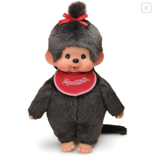 Japan Monchhichi Premium Standard Plush Toy (L) - Monchhichi-chan - 1