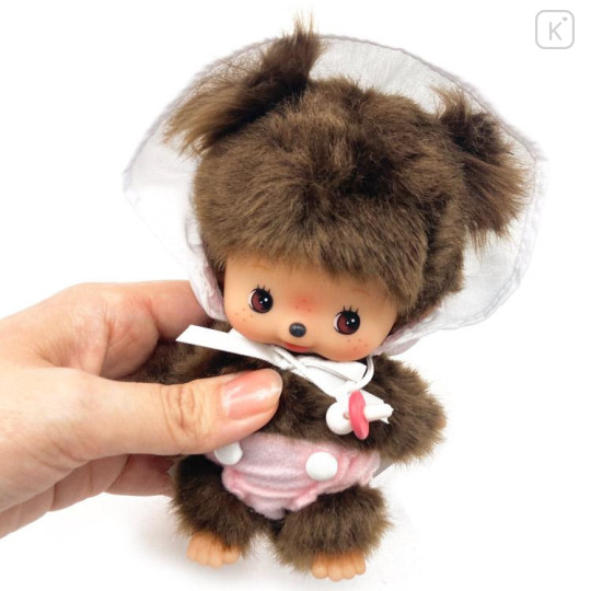 Japan Monchhichi Plush Toy - Babychichi Monchhichi-chan - 4