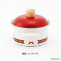 Japan Monchhichi Enamel Casserole 14cm - 4