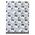 Japan Peanuts 2 Pockets A4 Clear File - Snoopy : Joe Cool All Over Pattern - 1