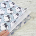 Japan Peanuts 2 Pockets A4 Clear File - Snoopy : Joe Cool All Over Pattern - 3