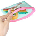 Japan Peanuts A6 Flat Pouch - Snoopy & Woodstock : Donut - 3