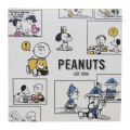 Japan Peanuts Square Memo Pad - Snoopy : Simple Color Comic - 1