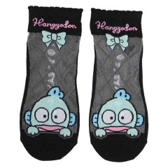 Japan Sanrio See-through Socks - Hangyodon : Bow Back Ballet