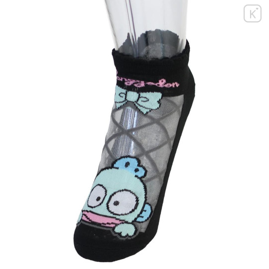 Japan Sanrio See-through Socks - Hangyodon : Bow Back Ballet - 2