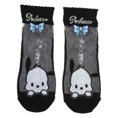 Japan Sanrio See-through Socks - Pochacco : Bow Back Ballet