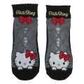 Japan Sanrio See-through Socks - Hello Kitty : Bow Back Ballet - 1