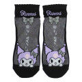 Japan Sanrio See-through Socks - Kuromi : Bow Back Ballet - 1