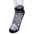 Japan Sanrio See-through Socks - Kuromi : Bow Back Ballet - 2