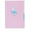 Japan Miffy 3 Pockets A5 Index File - Watering Flower - 1